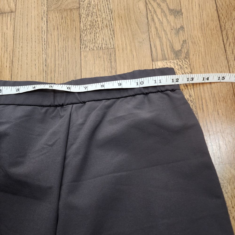OGL NWT FuzzLuxe High Waisted Straight Leg Pull On Pant Deep Gray Womens Size XS - Picture 6 of 8